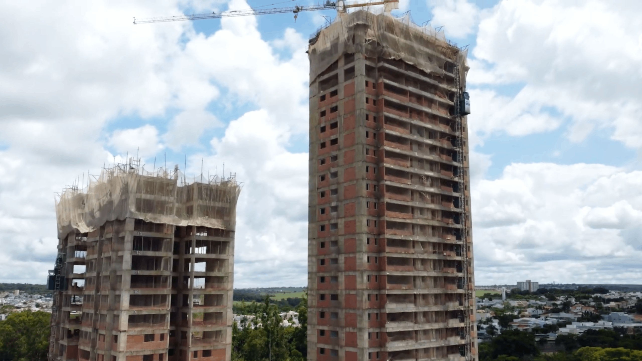 Imagens aéreas do Seiva Vila Harmonia em Araraquara/SP